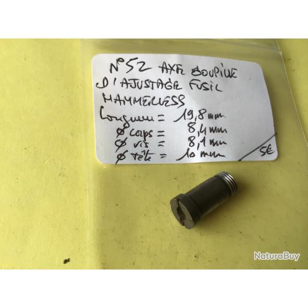 VENDU PAR LE-CUIRASSIER N� 52 AXE DE REAJUSTAGE FUSIL HAMMERLESS