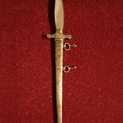 DAGUE OFFICIER DE MARINE 1ER EMPIRE - RARE