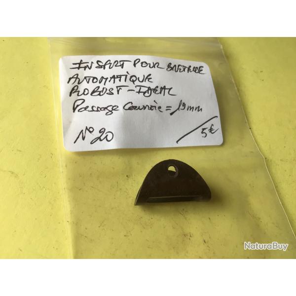 VENDU PAR LE-CUIRASSIER N�20 INSERT POUR BRETELLE AUTOMATIQUE (ROBUST -ID�AL )
