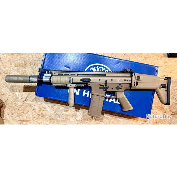 R�plique mws  Angry gun scar-L mk2 tan neuf ! Avec garde main m lock disponible