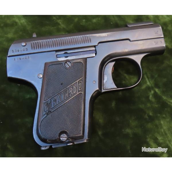 Adorable pistolet semi-automatique Bayard 1908 calibre 7,65 Browning (1910)