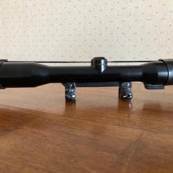 Lunette Allemande HENSOLDT WETZLAR DIATAL 4 x 32 avec montage AKAH d&eacute;rivable pour rail de 11 mm