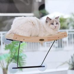 2 en 1 Hamac de Fen&ecirc;tre Chat - Hamac + Griffoir, Jusqu'&agrave; 15 KG