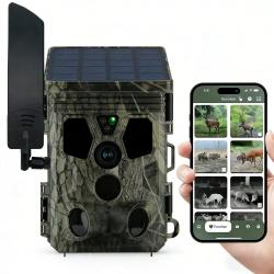 Cam&eacute;ra Chasse Pi&egrave;ge Photo 4G Solaire Suntekcam HC603Pro 30 MP 2K Infrarouge Invisible IP66