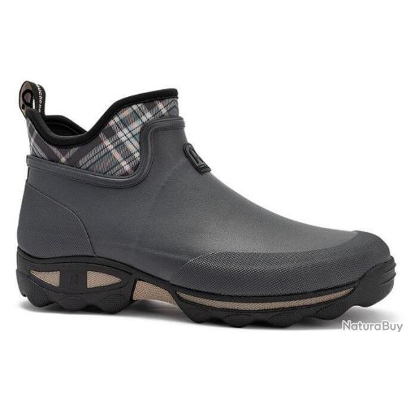 Bottillon CLEAN PLAID Gris Tartan ROUCHETTE-47