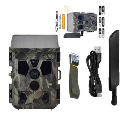 Cam&eacute;ra Surveillance Chasse Solaire 4G LTE Suntekcam HC603Pro Video 2K Photo 30 MP Application Mobile