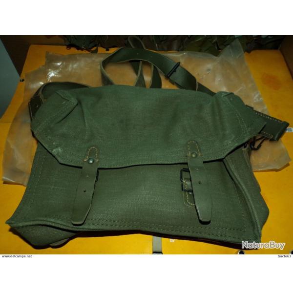 SACOCHE GRAND MODELE PORTES CHARGEURS DE FM 24/29 DE L'ARMEE FRANCAISE, PERIODE GUERRE ALGERIE