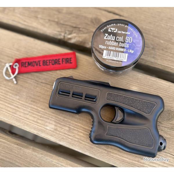 OFFRE DEFENSE NB Pistolet de d�fense Mini Delta 1.5 BLACK 4 coups LIVRAISON OFFERTE