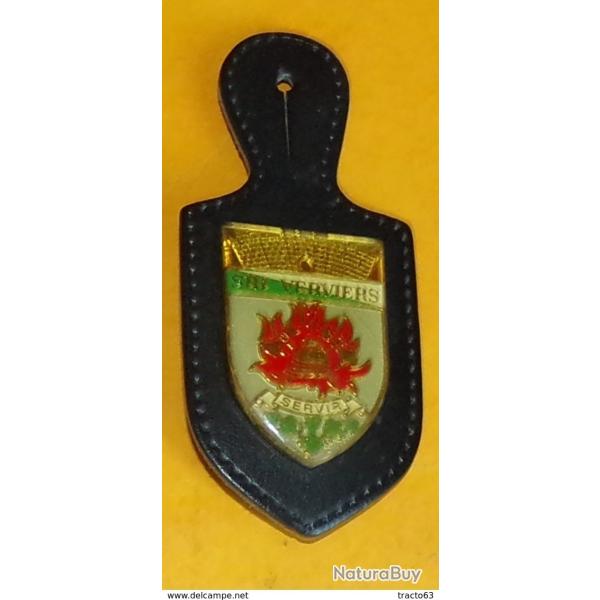SAPEUR POMPIERS�S.R.I. - VERVIERS, attache type PIN'S�,FABRICANT�WILLY KRAFFT�,HOMOLOGATION�SANS,� B