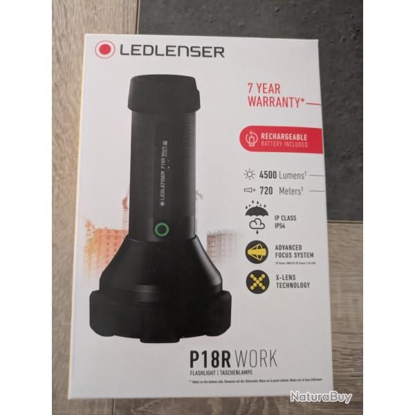 Ledlenser p18r work 4500 lumens