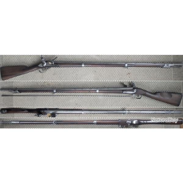 Fusil Silex Lisse France 1822 Grenadier (Mre Rle St �tienne - 1839)