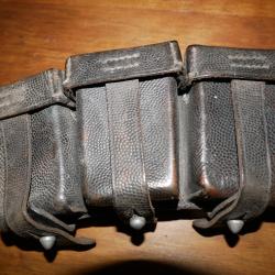 Cartouchi&egrave;re de MAUSER WW2 pr&eacute;coce (rivet et goutte de suif en aluminium)