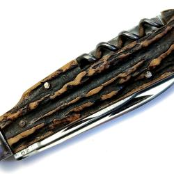 ANCIEN PETIT COUTEAU W. HORTON SHEFFIELD 4 FONCTIONS