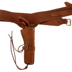 Ceinturon Cowboys en Cuir avec un Holster Historia Trading