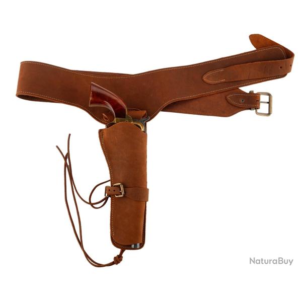 Ceinturon Cowboys en Cuir avec un Holster Historia Trading