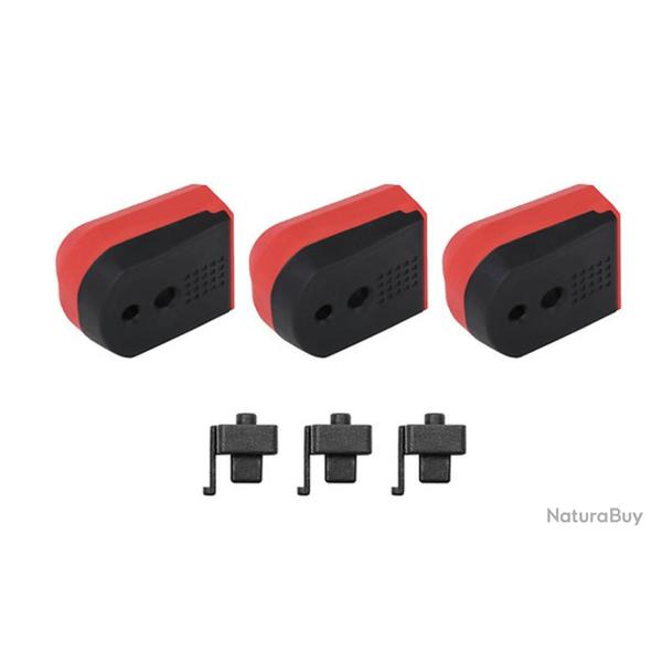Lot de 3 Pistol Shockplate pour Hi-Capa PTS Syndicate