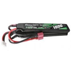 Batterie Lipo 11.1V 1000mAh 3 Sticks T-Dean pour Airsoft - Genspow