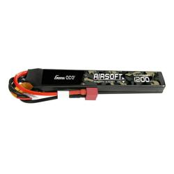 Batterie Lipo 11.1V 1200mAh 2 Sticks T-Dean pour Airsoft - Genspow