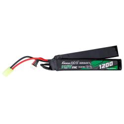 Batterie Lipo 11.1V 1200mAh 2 Sticks Connecteur Tamiya - Genspow