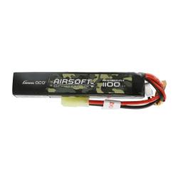 Batterie Lipo Airsoft 11.1V 25C 3S1P 1100mAh T-Plug - Genspow