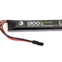 Batterie LiPo 11,1V 1300mAh 20C 1 Stick - Nuprol