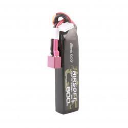 Batterie LiPo 11.1V 800mAh 25C 1 &Eacute;l&eacute;ment Connecteur T-Dean Genspow
