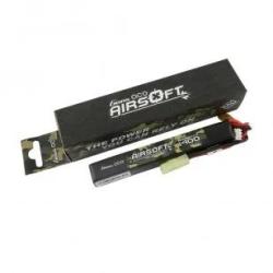 Batterie LiPo 2S 7.4V 1400mAh 25C 1 Stick Connecteur Tamiya Genspow 1300mAh