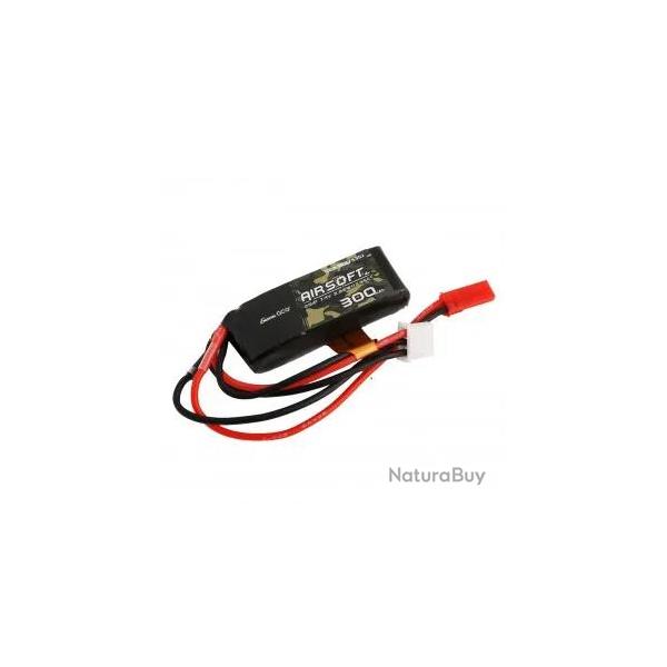 Batterie Lipo 7.4V 300mAh 35C 1 �l�ment JST-SYP Plug Genspow