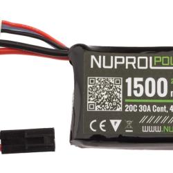 Batterie LiPo Micro 7,4V 1500mAh 1 Stick 20C - Nuprol