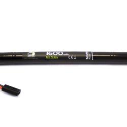 Batterie NiMh 9.6V 1600mAh Type Mini B&acirc;ton pour AK - Nuprol