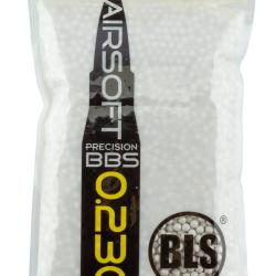 Billes 0.23g BLS STD 6mm pour Airsoft - Carton de 20 Sachets de 1 kg