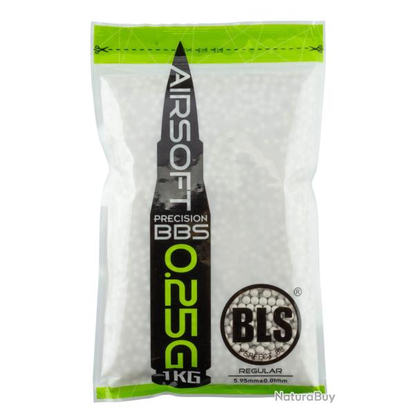 Billes 0.25g 6mm STD - Sachet de 1 kg en Carton de 20 Sachets - BLS