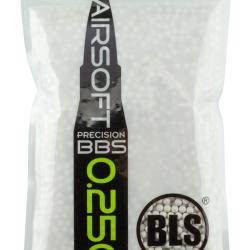 Billes Airsoft 0.25g 6mm Standard - Sachet de 1 kg - BLS