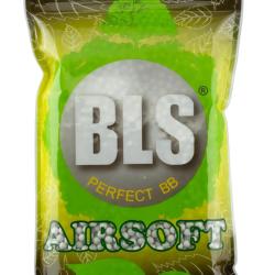 Billes 6mm Airsoft Bio Blanches 0.20g Carton de 20 Sachets - BLS