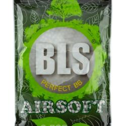 Billes Airsoft 6mm Bio Blanches 0.30g Carton 20 Sachets de 1kg - BLS