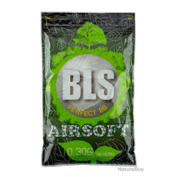 Billes Airsoft 6mm Bio Blanches 0.30g Sachet 1kg - BLS