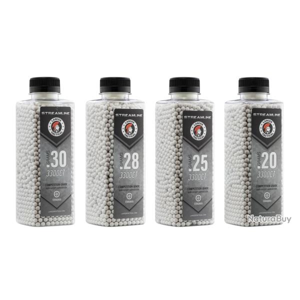 Billes Airsoft Streamline 0.30g 3300rds - Lancer Tactical