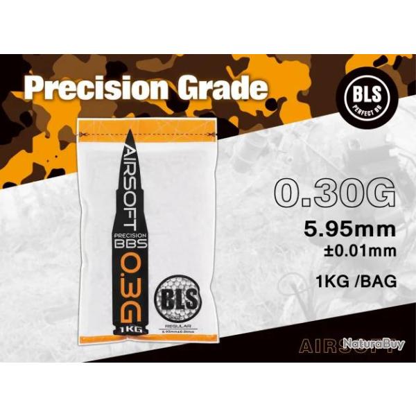 Billes BLS STD 6mm 0.30g Sachet 1 kg