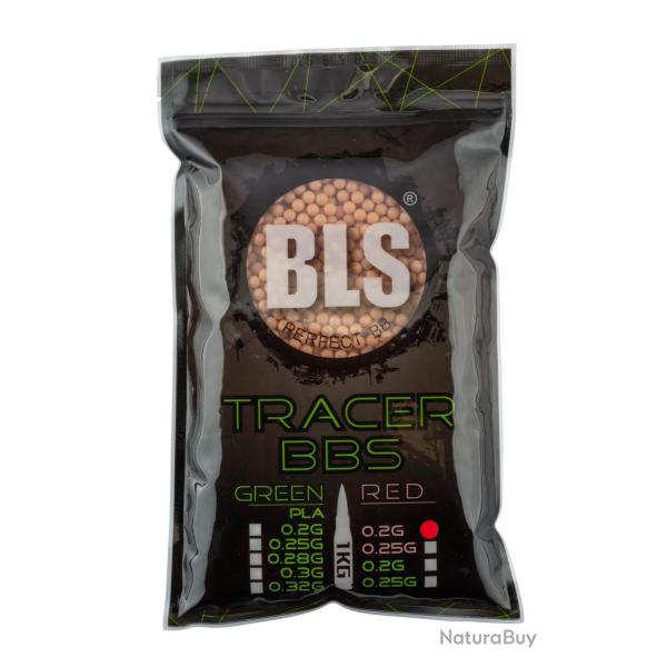 Billes Tra�antes Bio 0,20g Tracer Rouge - 1kg par BLS