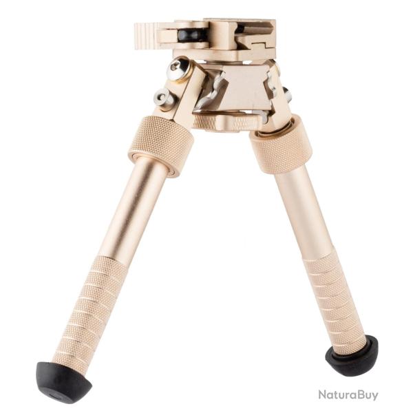 Bipied Tactique en M�tal sur Rotule RIS Bronze - Bo Manufacture