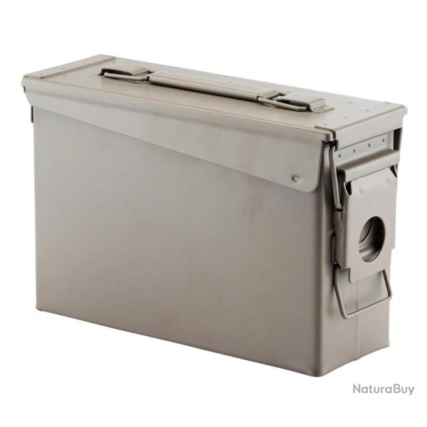 Caisse � Munitions en M�tal Calibre .30 27x13x18 cm Tan FOT - Focus On Tools