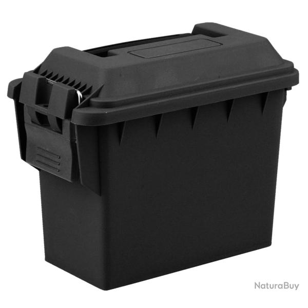 Caisse � Munitions en Polym�re Noir 17.5x9x13.5 cm - FOT Focus On Tools