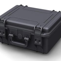 Mallette de Transport &Eacute;tanche MAX 380 H160 S IP67 avec Valve Noire - Plastica Panaro