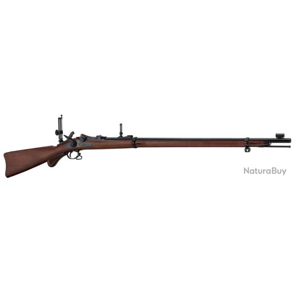 Fusil Springfield Trapdoor Long Range avec Dioptre - Davide Pedersoli
