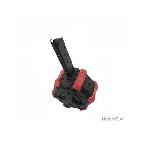 Chargeur Gaz Adaptative Drum pour 1911 350 Billes - Double Bell