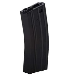 Chargeur Hi-Cap M&eacute;tal 300 Billes pour M4 AEG Noir Lancer Tactical