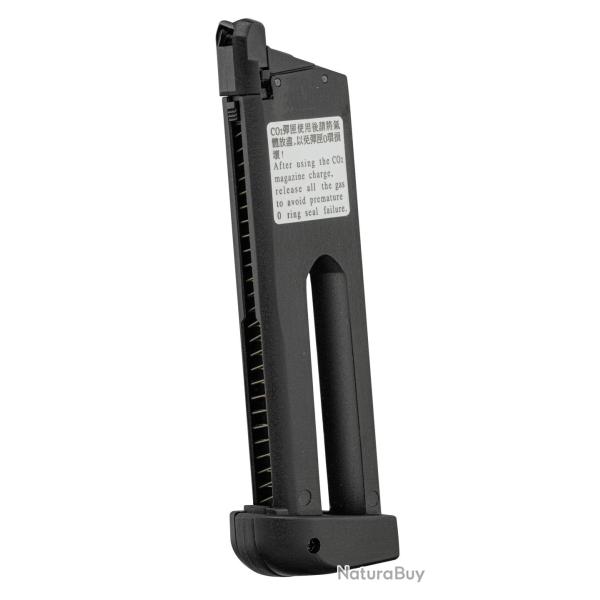 Chargeur KJ Works 1911 25 coups CO2 - R�plique Chargeur 1911 CO2 25 Coups