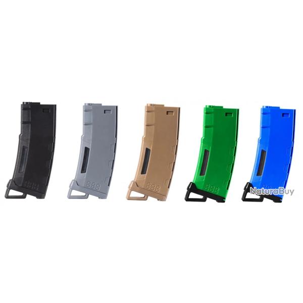 Chargeur Mid-Cap Speed 130 Billes pour M4 AEG Smoke - Lancer Tactical