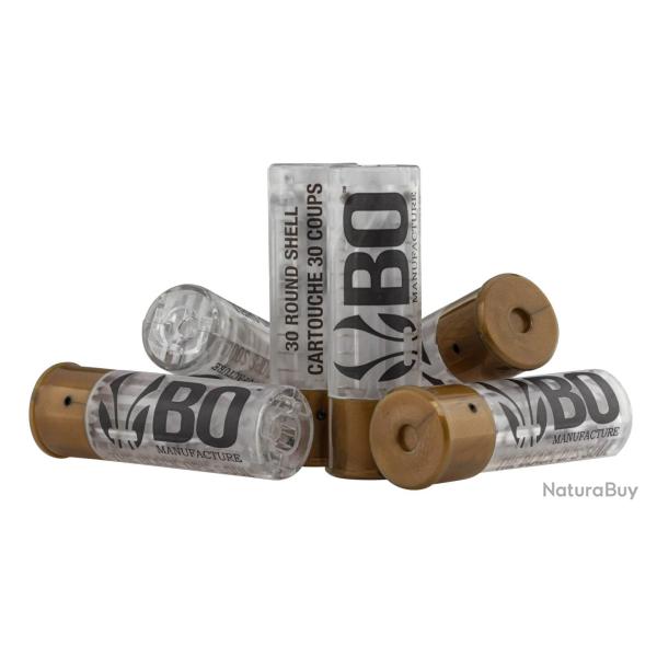 Pack de 6 Cartouches pour Fusil � Pompe Airsoft Gaz Fabarm Clear - Bo Manufacture