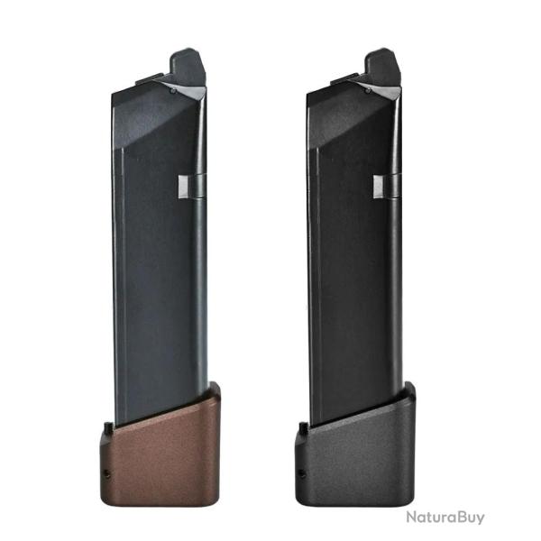 Chargeur GBB TTI Ballerina 28 Coups - Noir ou Bronze - Army EMG